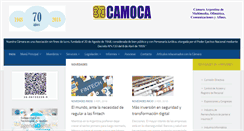 Desktop Screenshot of camoca.com.ar